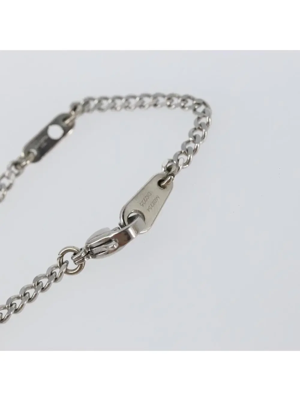 Louis Vuitton Row Necklace Metal Silver #344444L74B